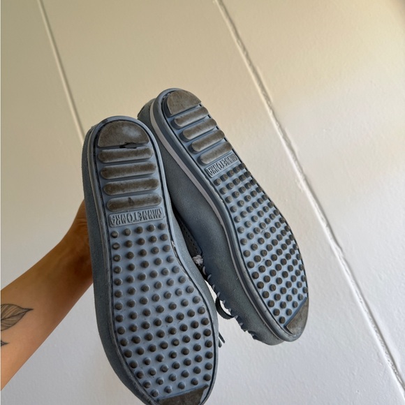 Minnetonka Women's Moccasins - Light blue - Picture 2 of 5